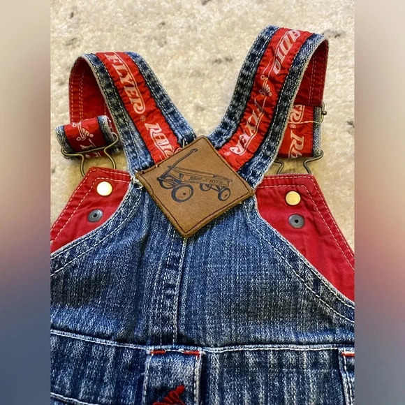 Radio Flyer - Vintage jean denim overalls - 18M - Picture 5 of 10